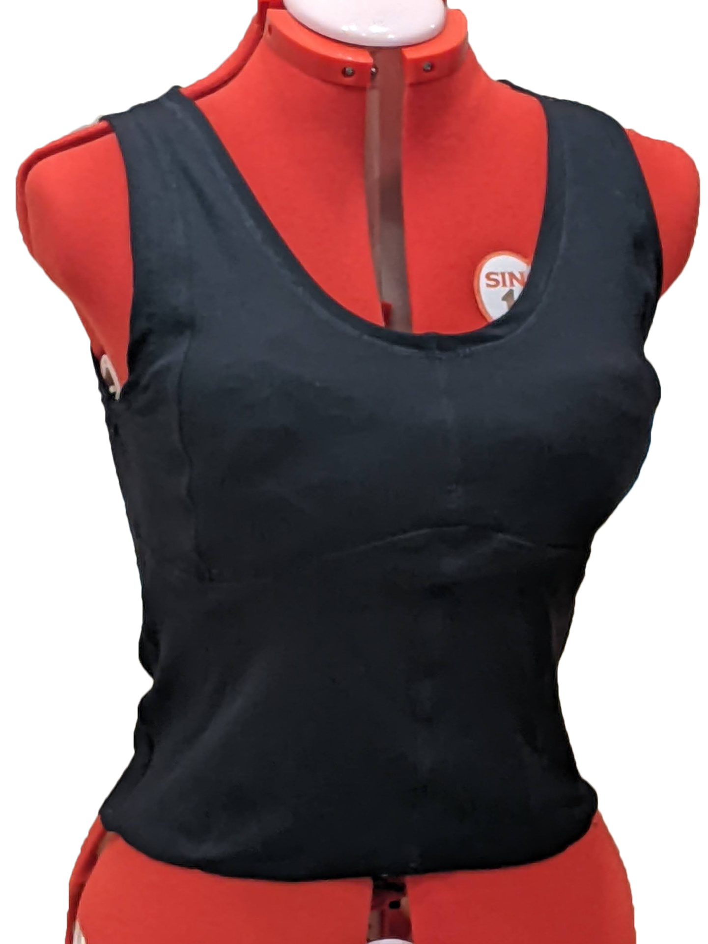 Sunrise Tank- Black & Red- size M