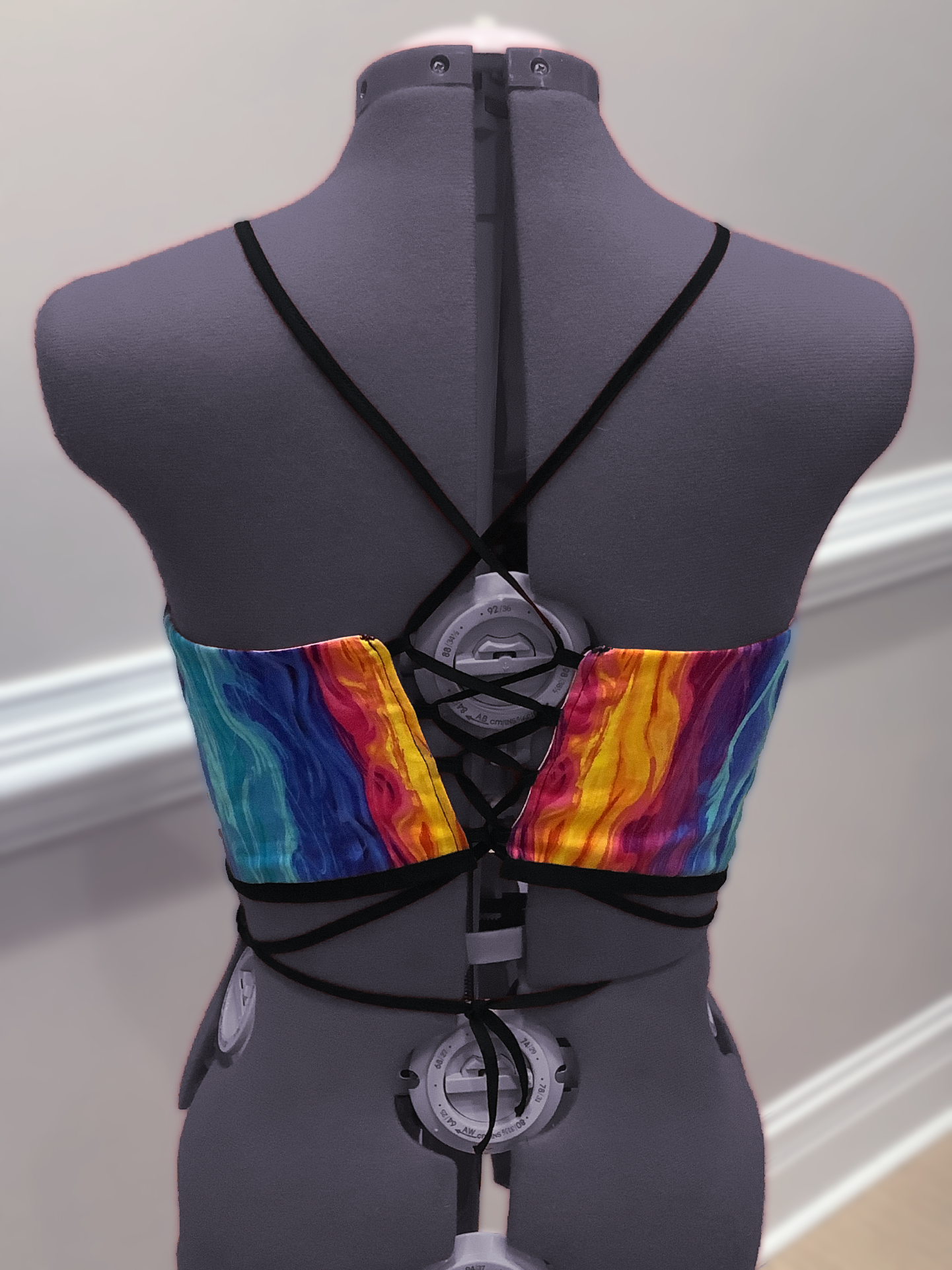 Rainbow Bandana Top