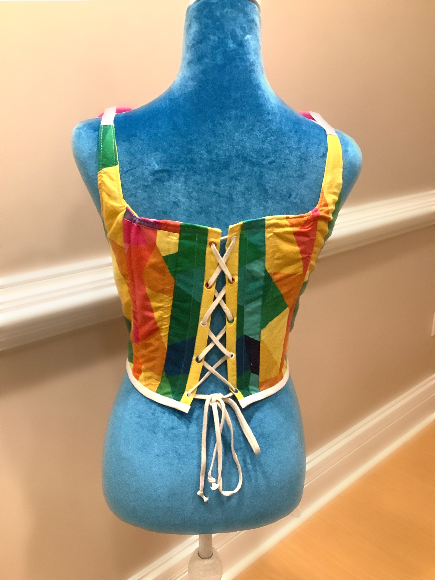 Pink Rainbow Corset