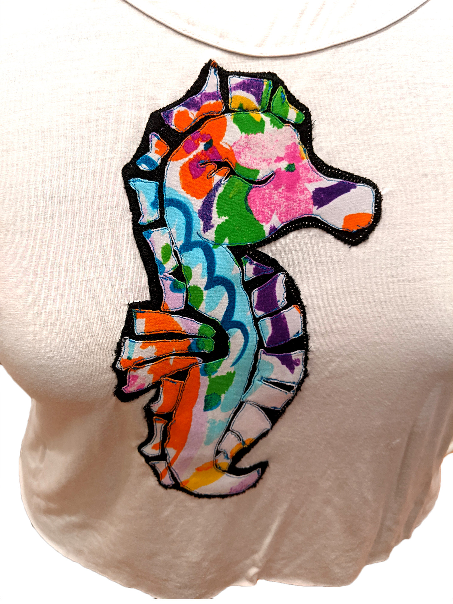 Pride Patched Seahorse tee