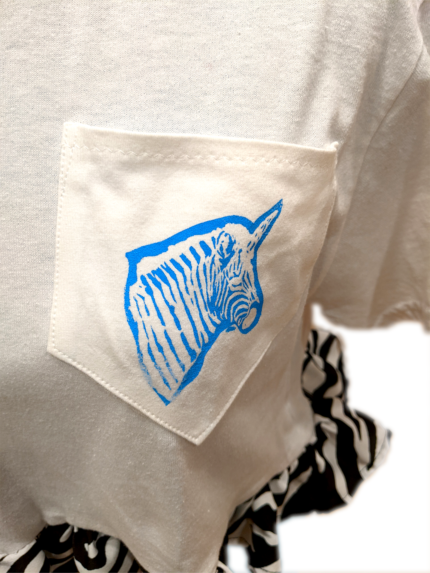 Zebra Pocket Tee