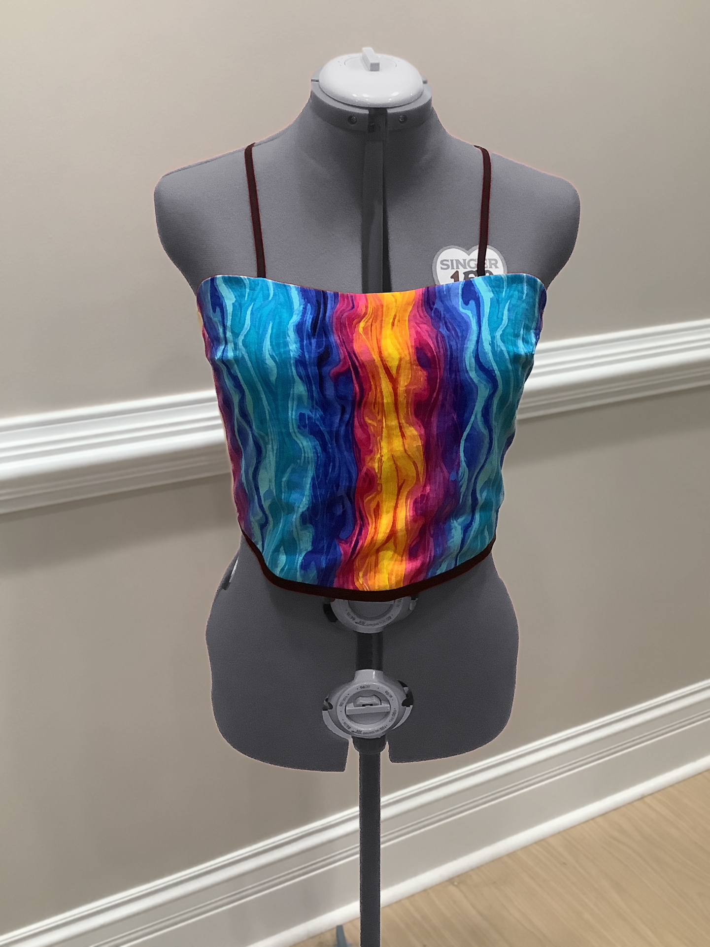 Rainbow Bandana Top